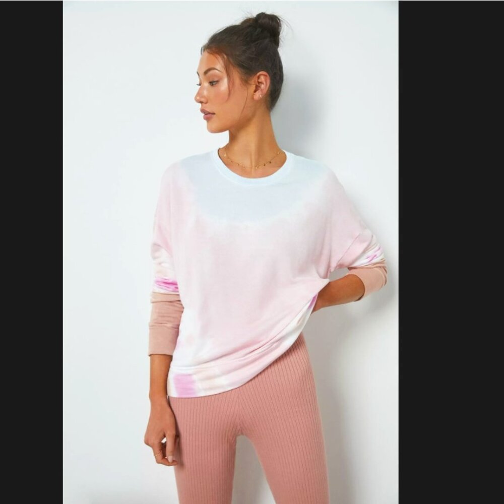Anthropologie Sundry Rosa Tie-Dye Sweatshirt small